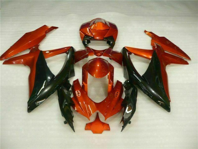 Suzuki GSXR 600 / 750 K8 08-10 Motorrad Verkleidung - Rot Schwarz Suzuki GSXR 600 / 750 K8 08-10 Motorrad Verkleidung - Rot Schwarz