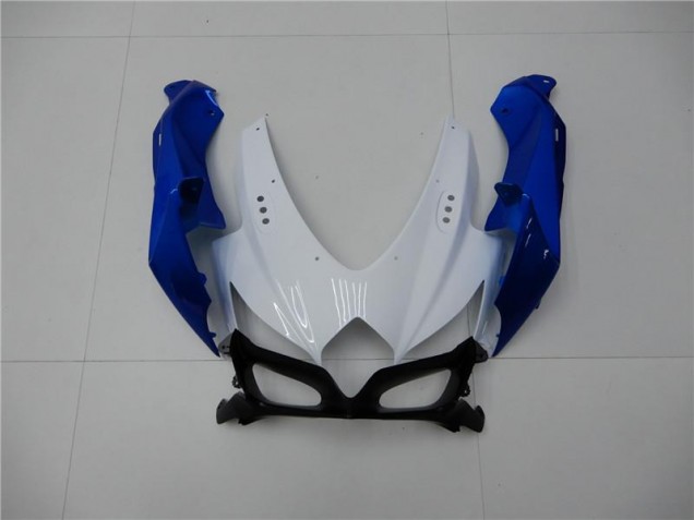Suzuki GSXR 600 / 750 K8 08-10 Motorrad Verkleidung - Weiß Blau