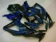 Suzuki GSXR 600 / 750 K8 08-10 Motorrad Verkleidungen - Blau Schwarz Suzuki GSXR 600 / 750 K8 08-10 Motorrad Verkleidungen - Blau Schwarz