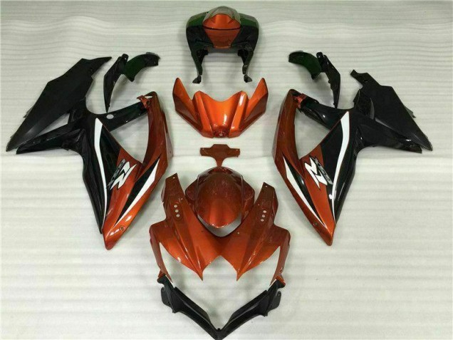 Suzuki GSXR 600 / 750 K8 08-10 Motorrad Verkleidungen - Rot Schwarz Suzuki GSXR 600 / 750 K8 08-10 Motorrad Verkleidungen - Rot Schwarz
