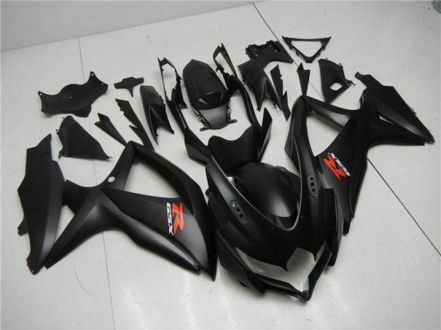 Suzuki GSXR 600 / 750 K8 08-10 Motorrad Vollverkleidung - Schwarz Suzuki GSXR 600 / 750 K8 08-10 Motorrad Vollverkleidung - Schwarz