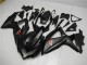 Suzuki GSXR 600 / 750 K8 08-10 Motorrad Vollverkleidung - Schwarz Suzuki GSXR 600 / 750 K8 08-10 Motorrad Vollverkleidung - Schwarz