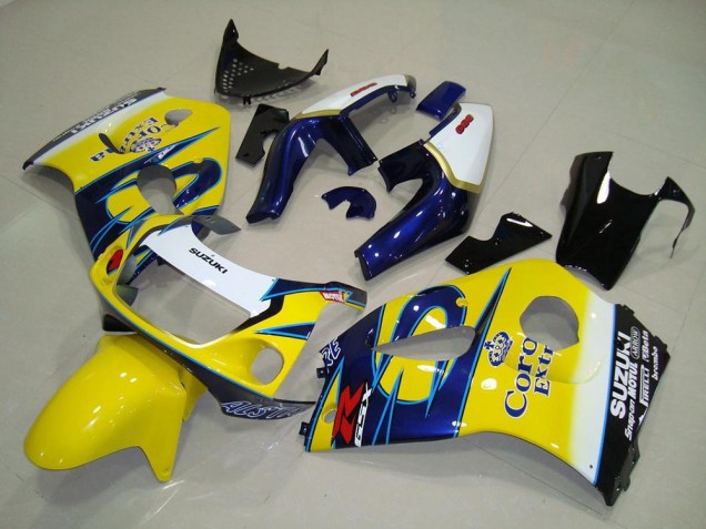 Suzuki GSXR 600 96-00 Motorrad Verkleidungen - Gelb Corona Suzuki GSXR 600 96-00 Motorrad Verkleidungen - Gelb Corona