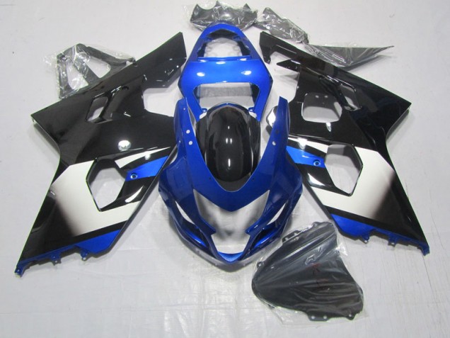 Suzuki GSXR 600 K4 04-05 Motorrad Verkleidungen - Schwarz Blau Suzuki GSXR 600 K4 04-05 Motorrad Verkleidungen - Schwarz Blau