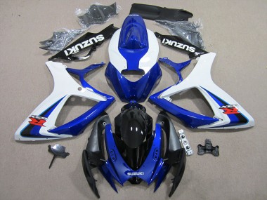 Suzuki GSXR 600 K6 06-07 Motorrad Verkleidung - Blau Weiß