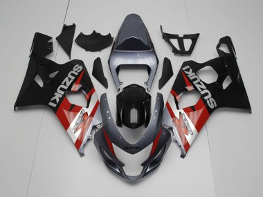 Suzuki GSXR 750 K4 04-05 Motorrad Verkleidungen - Schwarz Rot