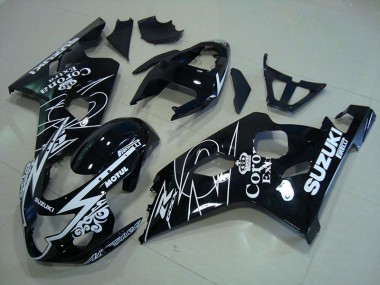 Suzuki GSXR 750 K4 04-05 Motorrad Verkleidungen - Weiß Corona Extra Motul