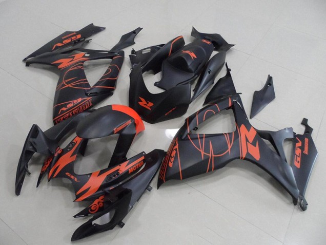 Suzuki GSXR 750 K6 06-07 Motorrad Vollverkleidung - Schwarz Rot Suzuki GSXR 750 K6 06-07 Motorrad Vollverkleidung - Schwarz Rot