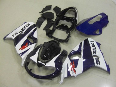Suzuki TL1000R 98-03 Motorrad Verkleidungen - Blau Weiß