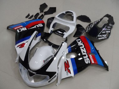 Suzuki TL1000R 98-03 Motorrad Verkleidungen - Weiß Blau Motul