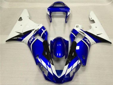 Yamaha R1 00-01 Motorrad Verkleidungen - Weiß Blau