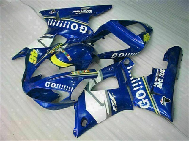 Yamaha R1 00-01 Motorrad VollVerkleidungen & Plastik - Blau Yamaha R1 00-01 Motorrad VollVerkleidungen & Plastik - Blau