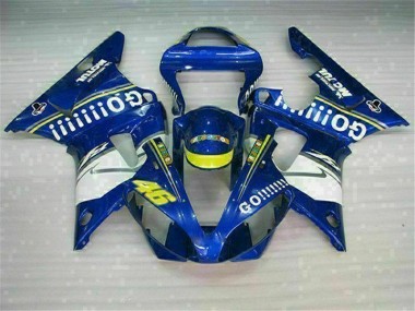 Yamaha R1 00-01 Motorrad VollVerkleidungen & Plastik - Blau