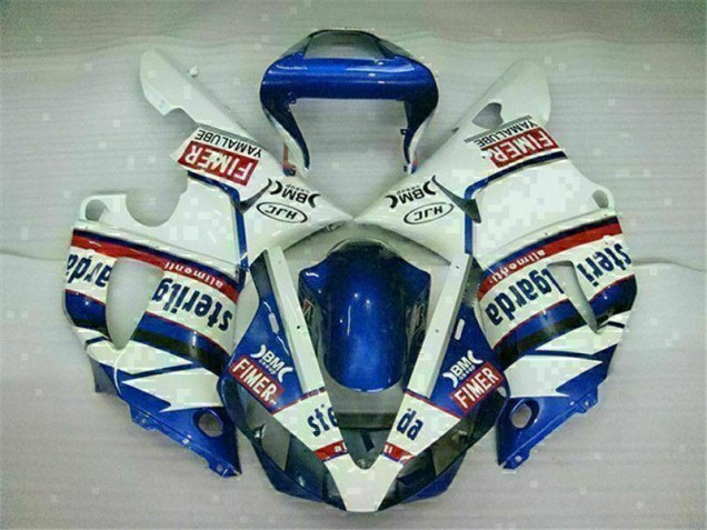 Yamaha R1 00-01 Motorrad Vollverkleidung - Blau Weiß Yamaha R1 00-01 Motorrad Vollverkleidung - Blau Weiß