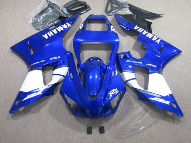 Yamaha R1 02-03 Motorrad Verkleidung - Blau Weiß Yamaha R1 02-03 Motorrad Verkleidung - Blau Weiß