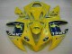 Yamaha R1 02-03 Motorrad Verkleidungen - Gelb Yamaha R1 02-03 Motorrad Verkleidungen - Gelb
