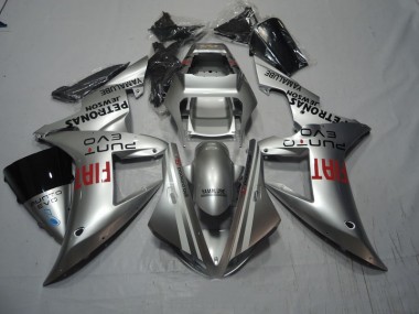 Yamaha R1 02-03 Motorrad Verkleidungen - Silber Fiat