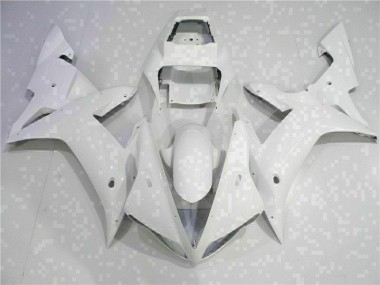 Yamaha R1 02-03 Motorrad Verkleidungen - Weiß