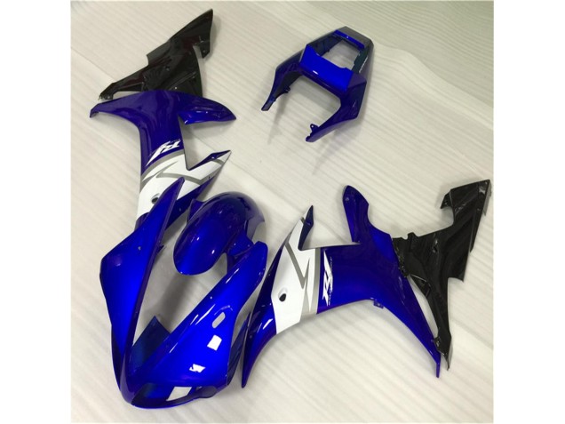 Yamaha R1 02-03 Motorrad Vollverkleidung - Blau Weiß Yamaha R1 02-03 Motorrad Vollverkleidung - Blau Weiß