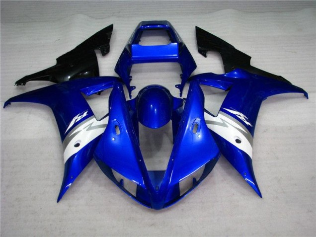 Yamaha R1 02-03 Motorrad Vollverkleidung - Blau Weiß Yamaha R1 02-03 Motorrad Vollverkleidung - Blau Weiß