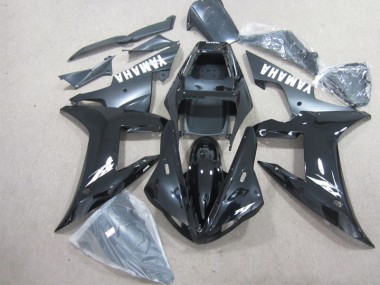 Yamaha R1 02-03 Motorrad Vollverkleidung - Schwarz Weiß