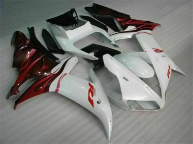 Yamaha R1 02-03 Motorrad Vollverkleidung - Weiß