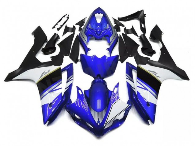 Yamaha R1 04-06 Motorrad Verkleidung - Blau Weiß Schwarz Yamaha R1 04-06 Motorrad Verkleidung - Blau Weiß Schwarz