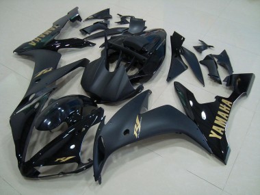 Yamaha R1 04-06 Motorrad Verkleidungen - Schwarz Mattgold