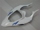 Yamaha R1 04-06 Motorrad Verkleidungen - Weiß Blau Flamme Yamaha R1 04-06 Motorrad Verkleidungen - Weiß Blau Flamme