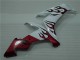 Yamaha R1 04-06 Motorrad Verkleidungen - Weiß Rot Flamme Yamaha R1 04-06 Motorrad Verkleidungen - Weiß Rot Flamme
