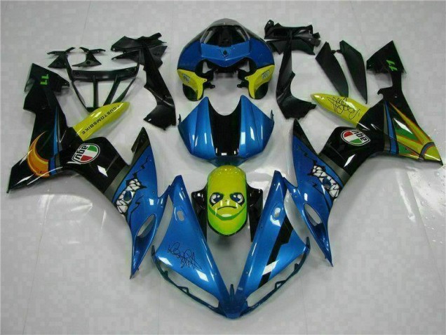 Yamaha R1 04-06 Motorrad Vollverkleidung - Blau Yamaha R1 04-06 Motorrad Vollverkleidung - Blau