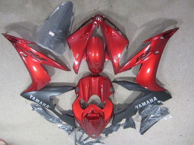 Yamaha R1 04-06 Motorrad Vollverkleidung - Rot Schwarz