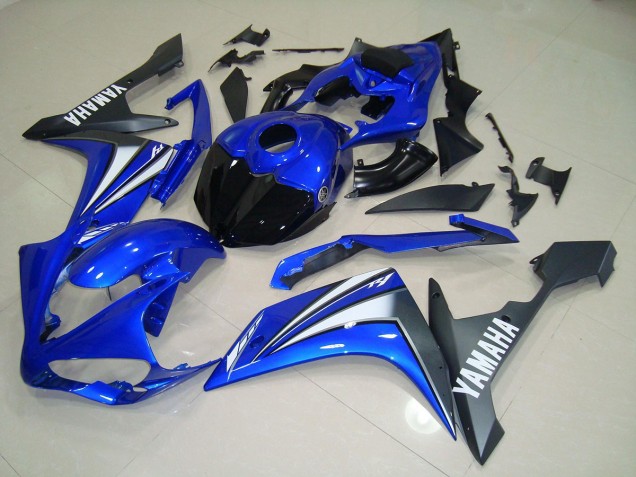 Yamaha R1 07-08 Motorrad Verkleidung - Blau Weiß Yamaha R1 07-08 Motorrad Verkleidung - Blau Weiß