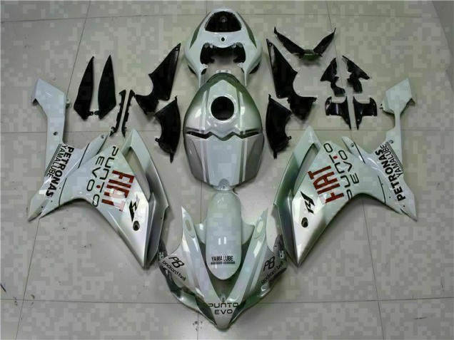 Yamaha R1 07-08 Motorrad Verkleidung - Weiß Yamaha R1 07-08 Motorrad Verkleidung - Weiß