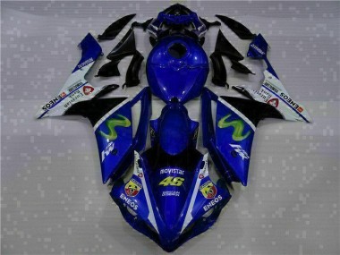 Yamaha R1 07-08 Motorrad Verkleidungen Komplett Sets - Blau