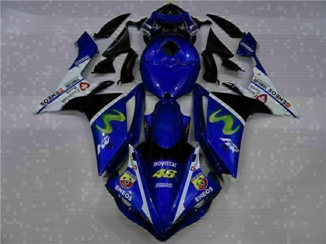 Yamaha R1 07-08 Motorrad Verkleidungen Komplett Sets - Blau Yamaha R1 07-08 Motorrad Verkleidungen Komplett Sets - Blau