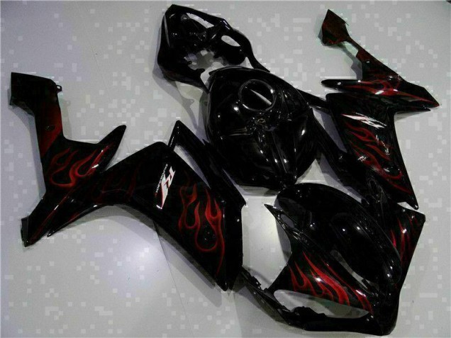 Yamaha R1 07-08 Motorrad Verkleidungen Komplett Sets - Schwarz Yamaha R1 07-08 Motorrad Verkleidungen Komplett Sets - Schwarz