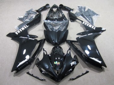Yamaha R1 07-08 Motorrad Verkleidungen - Schwarz Weiß Aufkleber