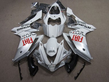 Yamaha R1 07-08 Motorrad Verkleidungen - Weiß Fiat