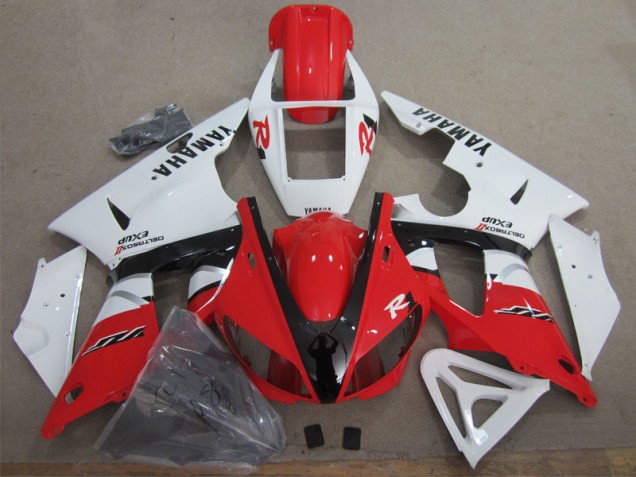 Yamaha R1 09-11 Motorrad Verkleidungen - Rot Weiß Schwarz Yamaha R1 09-11 Motorrad Verkleidungen - Rot Weiß Schwarz