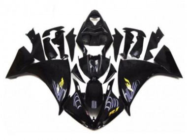 Yamaha R1 09-11 Motorrad Verkleidungen - Schwarz