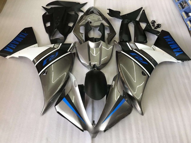 Yamaha R1 09-11 Motorrad Verkleidungen - Silber Blau Yamaha R1 09-11 Motorrad Verkleidungen - Silber Blau