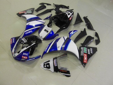 Yamaha R1 12-14 Motorrad Verkleidungen - Blau Schwarz