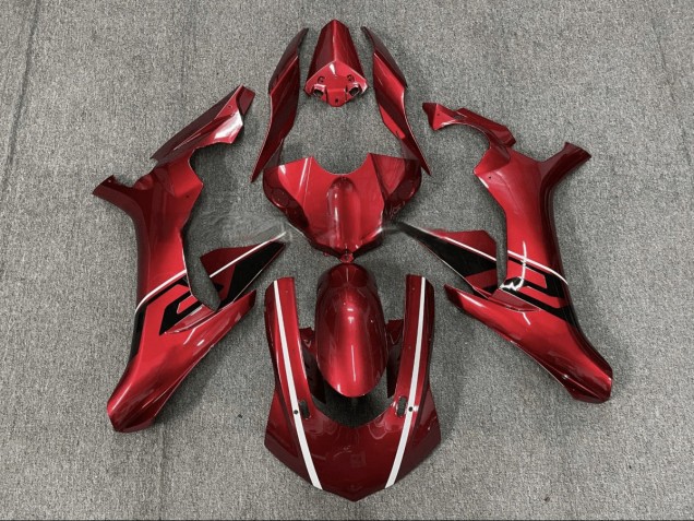 Yamaha R1 15-19 Motorrad Verkleidungen - Rot Schwarz Yamaha R1 15-19 Motorrad Verkleidungen - Rot Schwarz