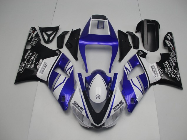Yamaha R1 98-99 Motorrad Verkleidungen - Blau Weiß Schwarz Yamaha R1 98-99 Motorrad Verkleidungen - Blau Weiß Schwarz