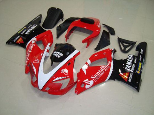 Yamaha R1 98-99 Motorrad Verkleidungen - Rot Schwarz Weiß Yamaha R1 98-99 Motorrad Verkleidungen - Rot Schwarz Weiß