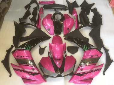 Yamaha R3 15-22 Motorrad Verkleidungen - Rosa und Schwarz