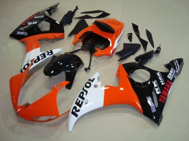 Yamaha R6 03-05 Motorrad Verkleidung - Repsol