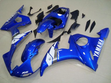 Yamaha R6 03-05 Motorrad Verkleidungen - Blau