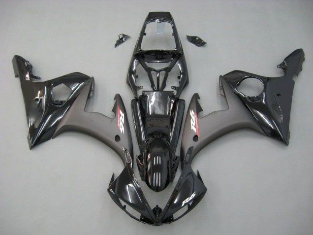 Yamaha R6 03-05 Motorrad Verkleidungen - Kontrast Schwarz Yamaha R6 03-05 Motorrad Verkleidungen - Kontrast Schwarz
